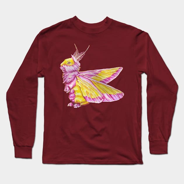 Rosy Maple Lionhead Long Sleeve T-Shirt by RaLiz